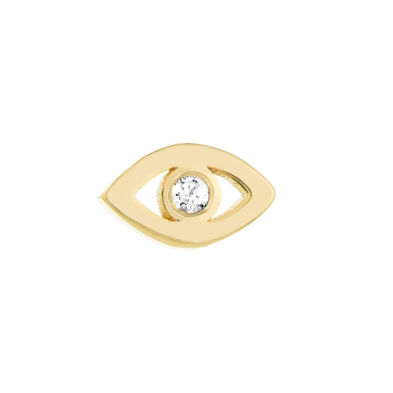 14kt yellow gold/front