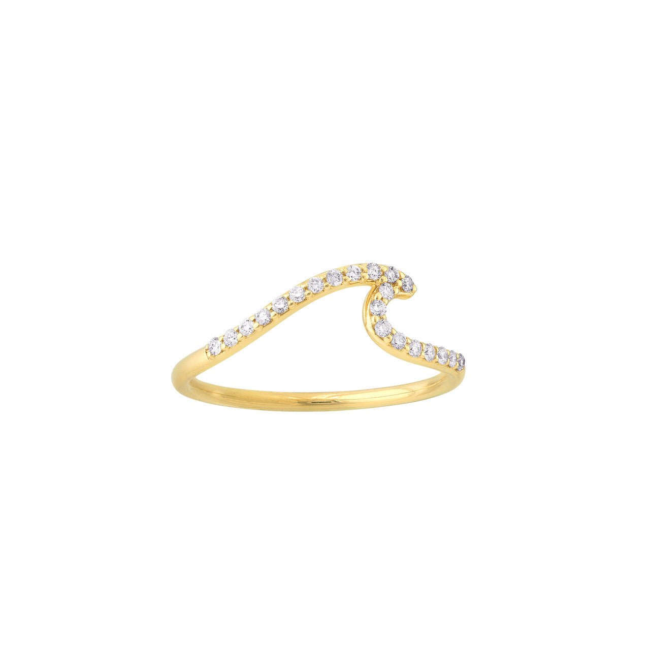 14kt yellow gold/top