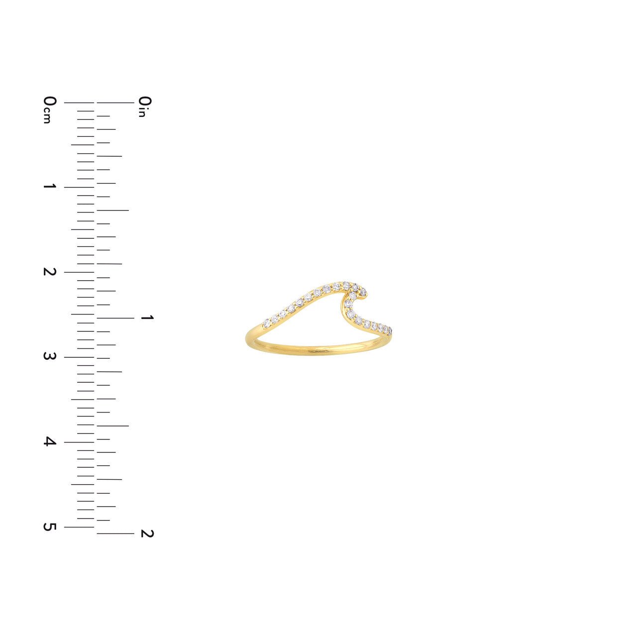 14kt yellow gold/perspective