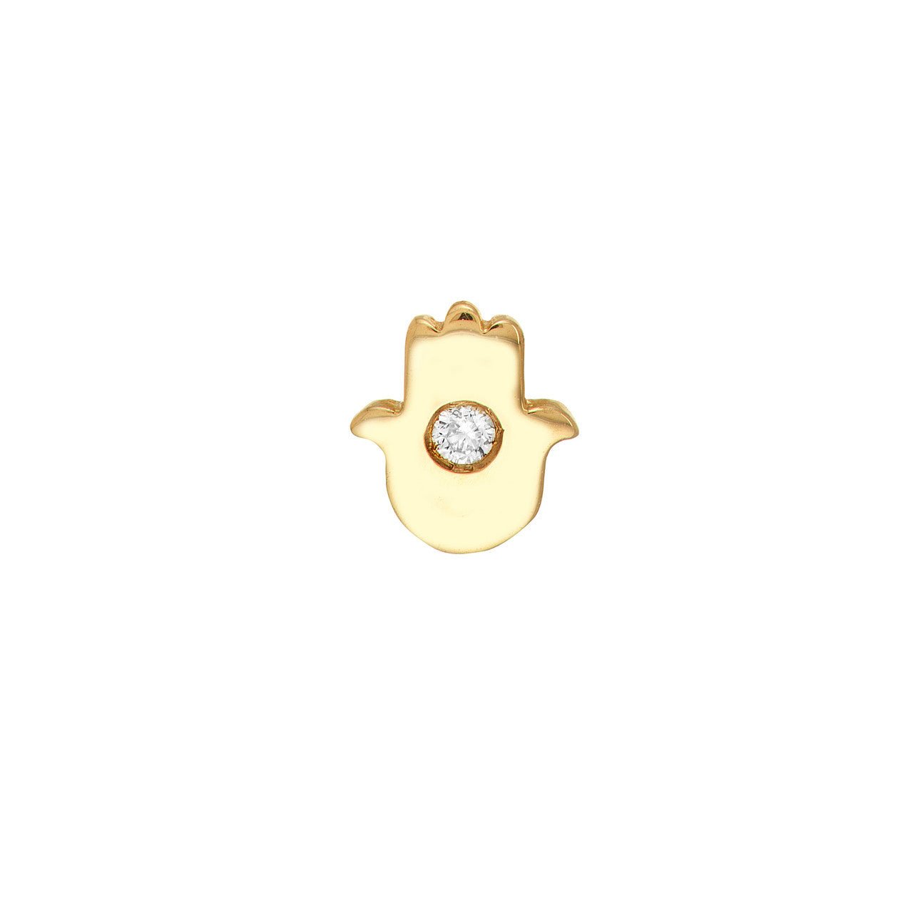 14kt yellow gold/front