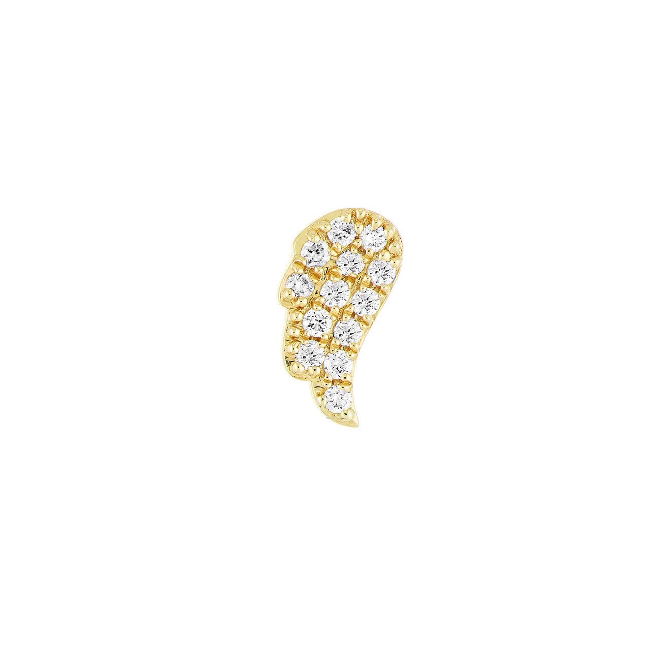 14kt yellow gold/front