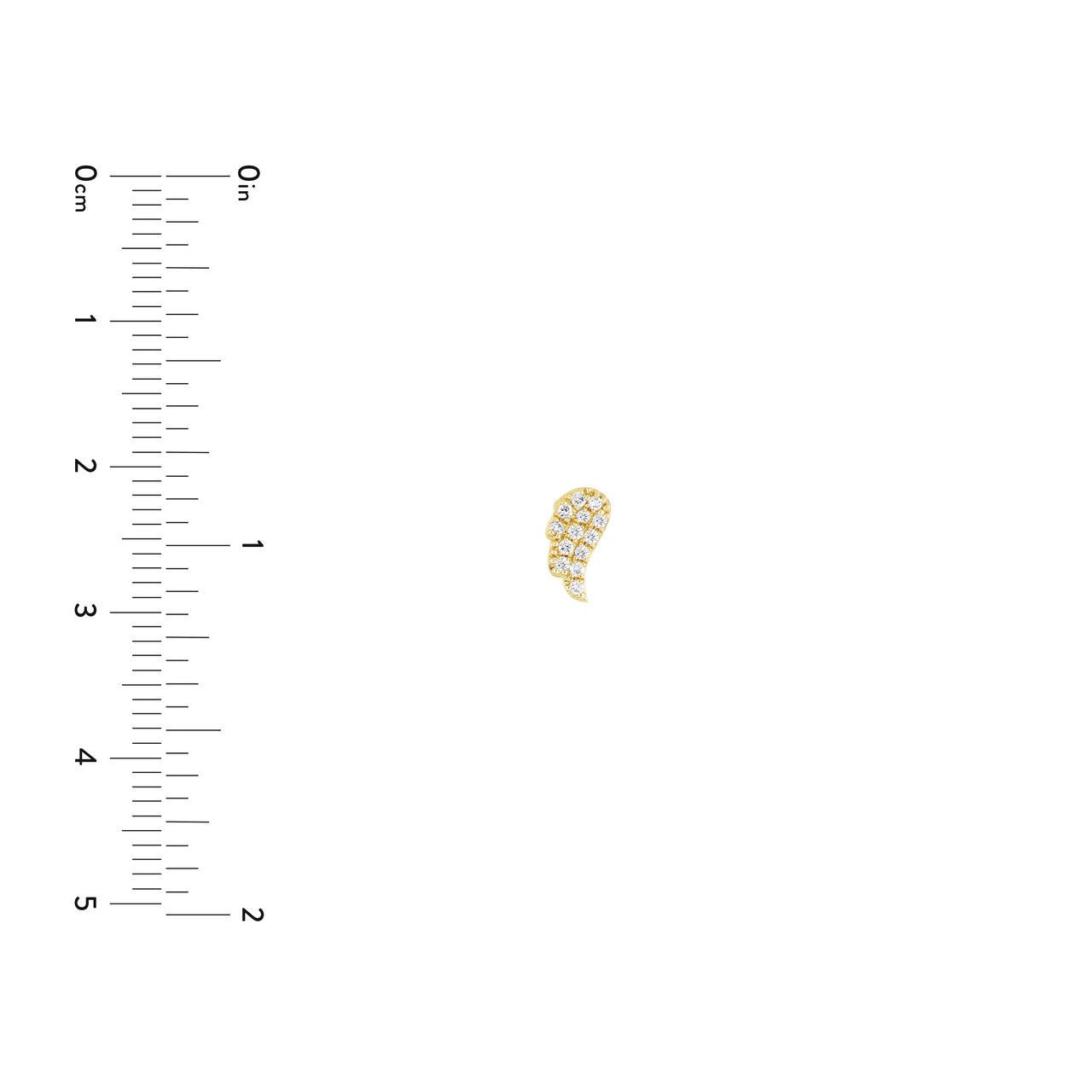 14kt yellow gold/perspective