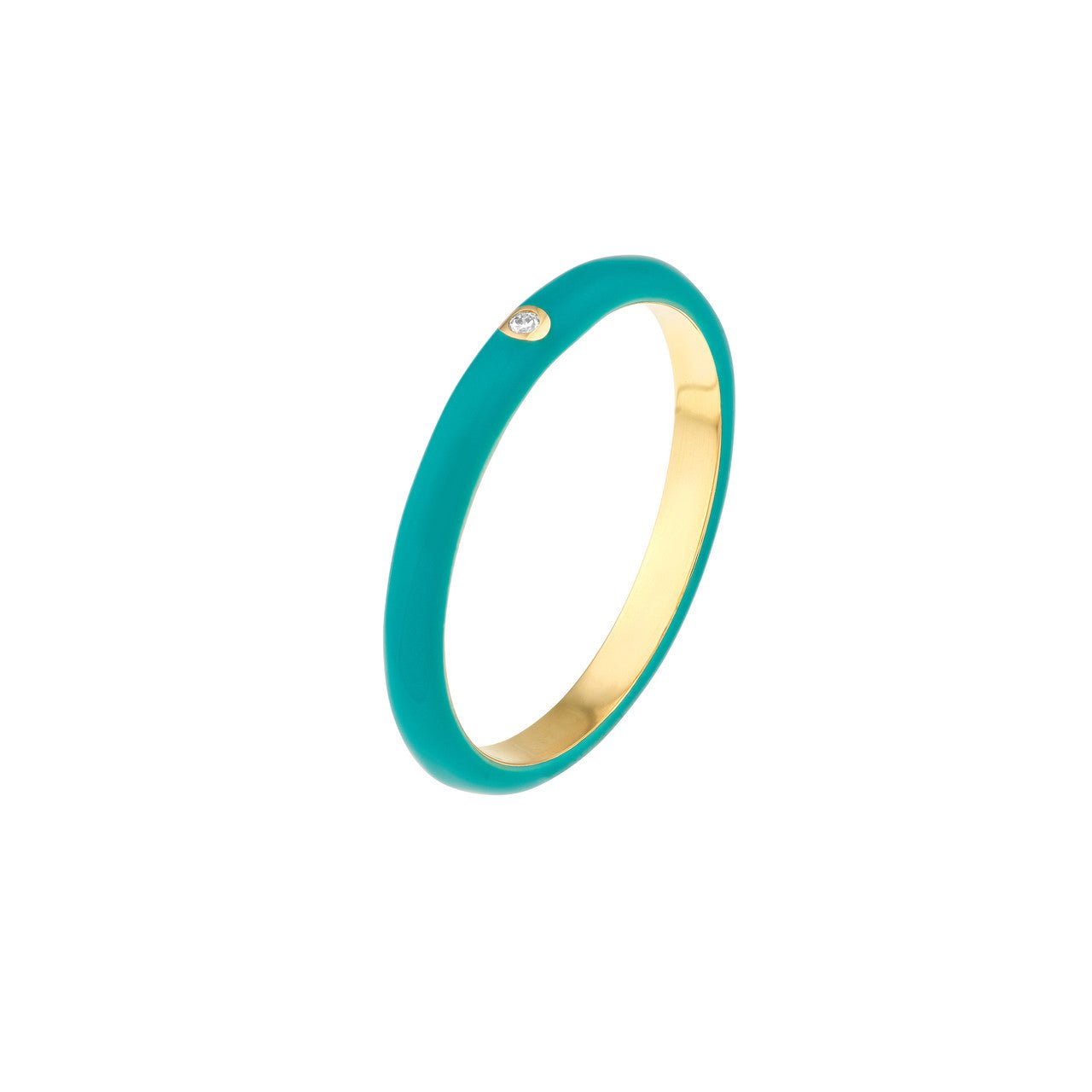 14kt yellow gold/front