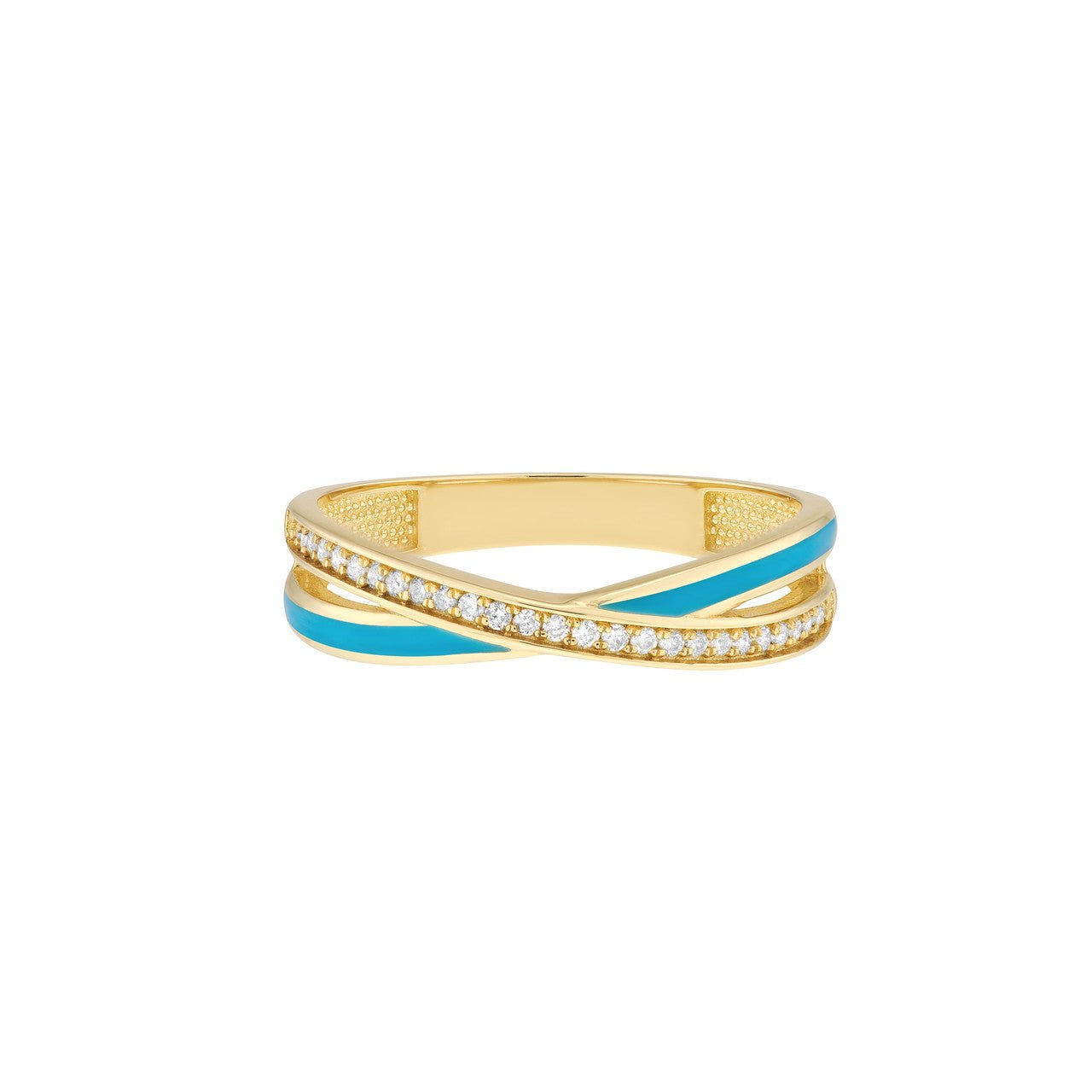 14kt yellow gold/top