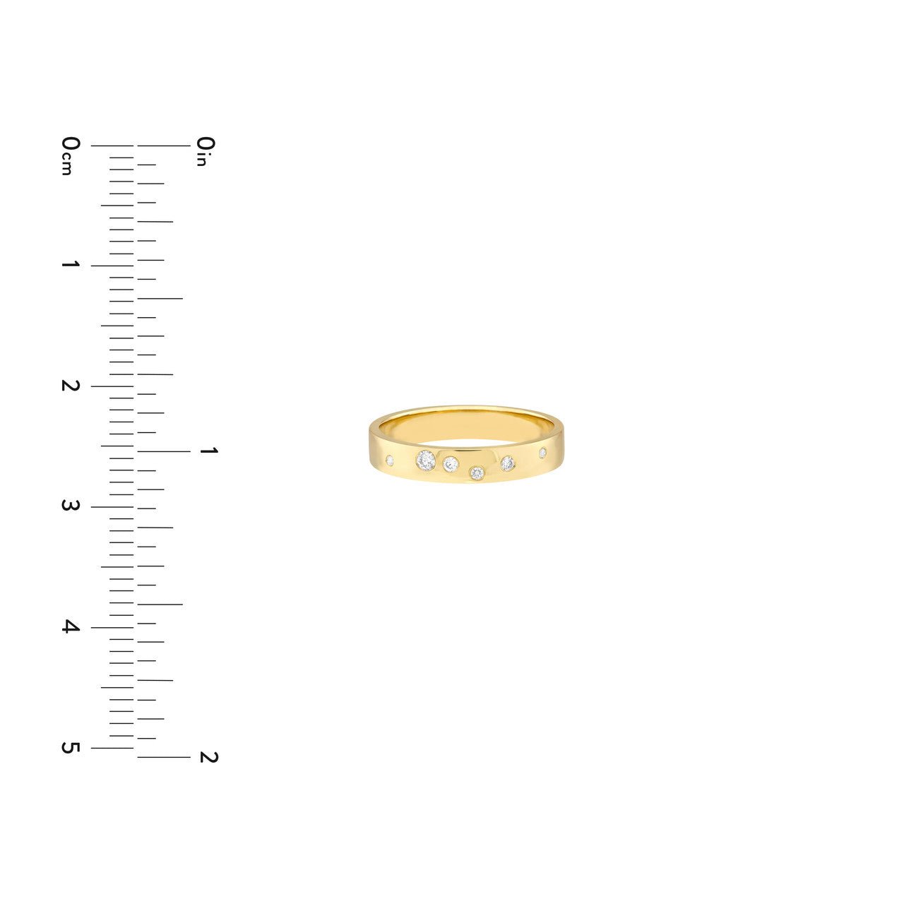14kt yellow gold/perspective