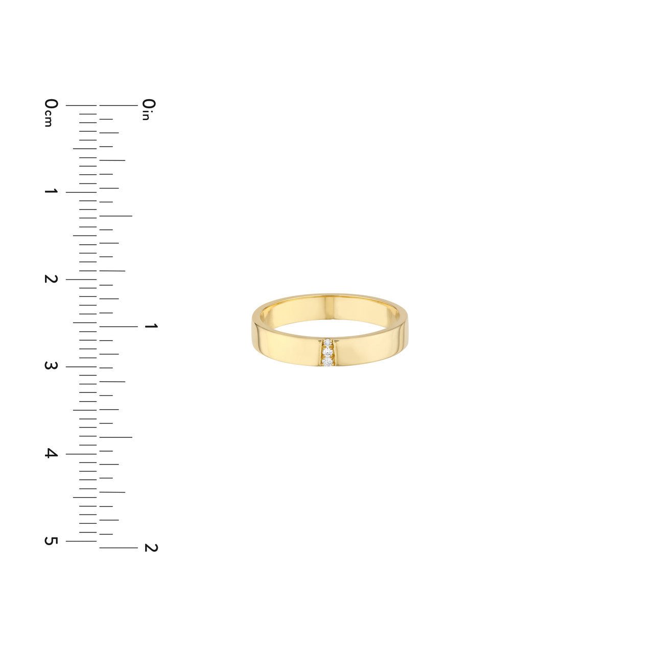14kt yellow gold/perspective
