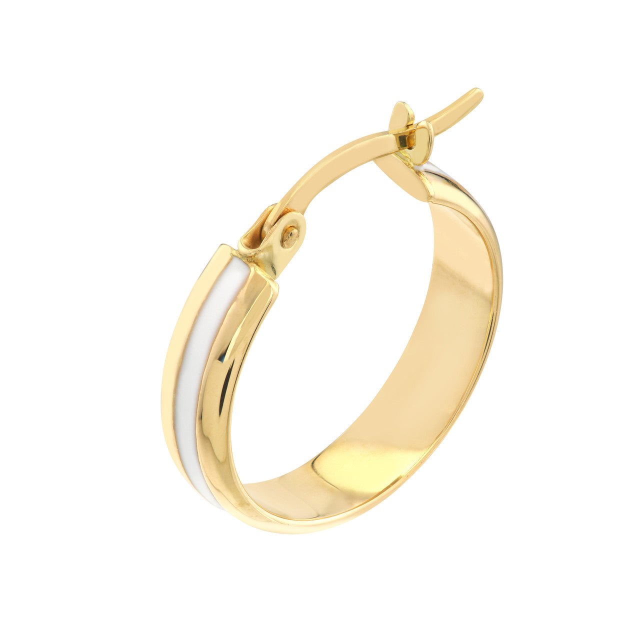 14kt yellow gold/side