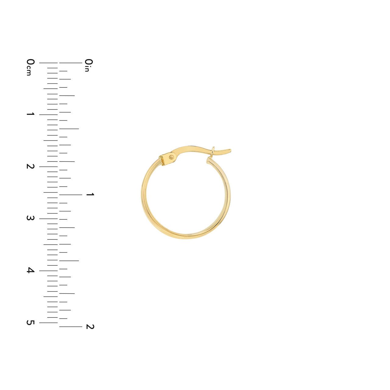 14kt yellow gold/measurements