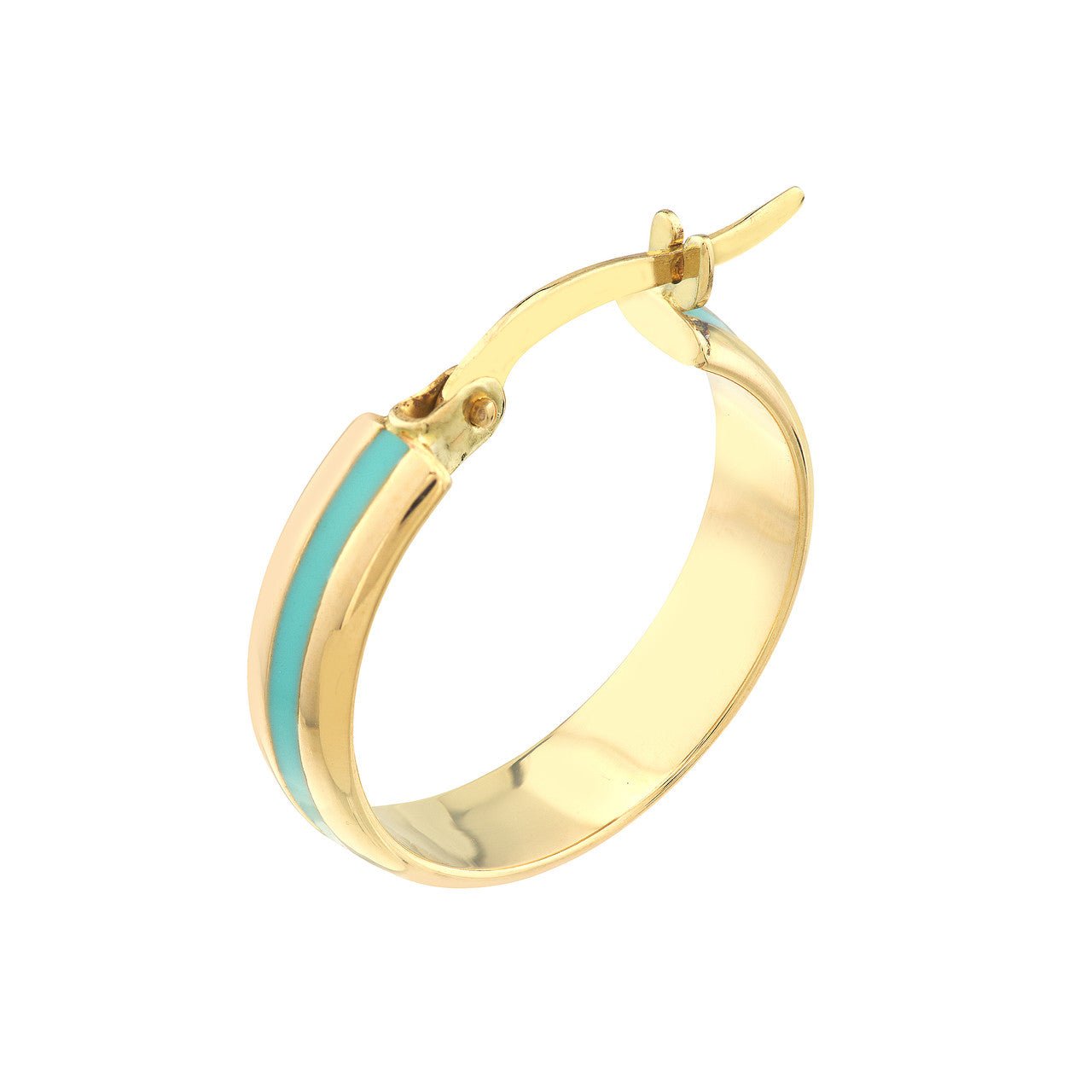 14kt yellow gold/side