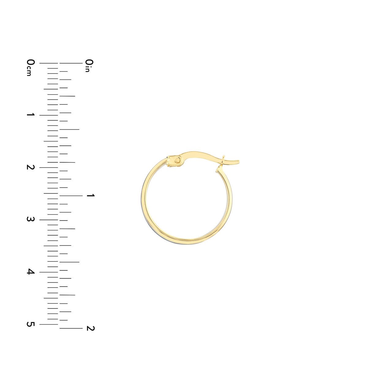 14kt yellow gold/measurements