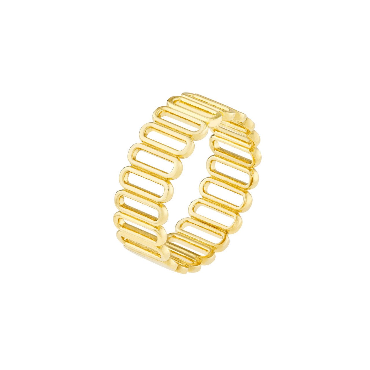 14kt yellow gold/front