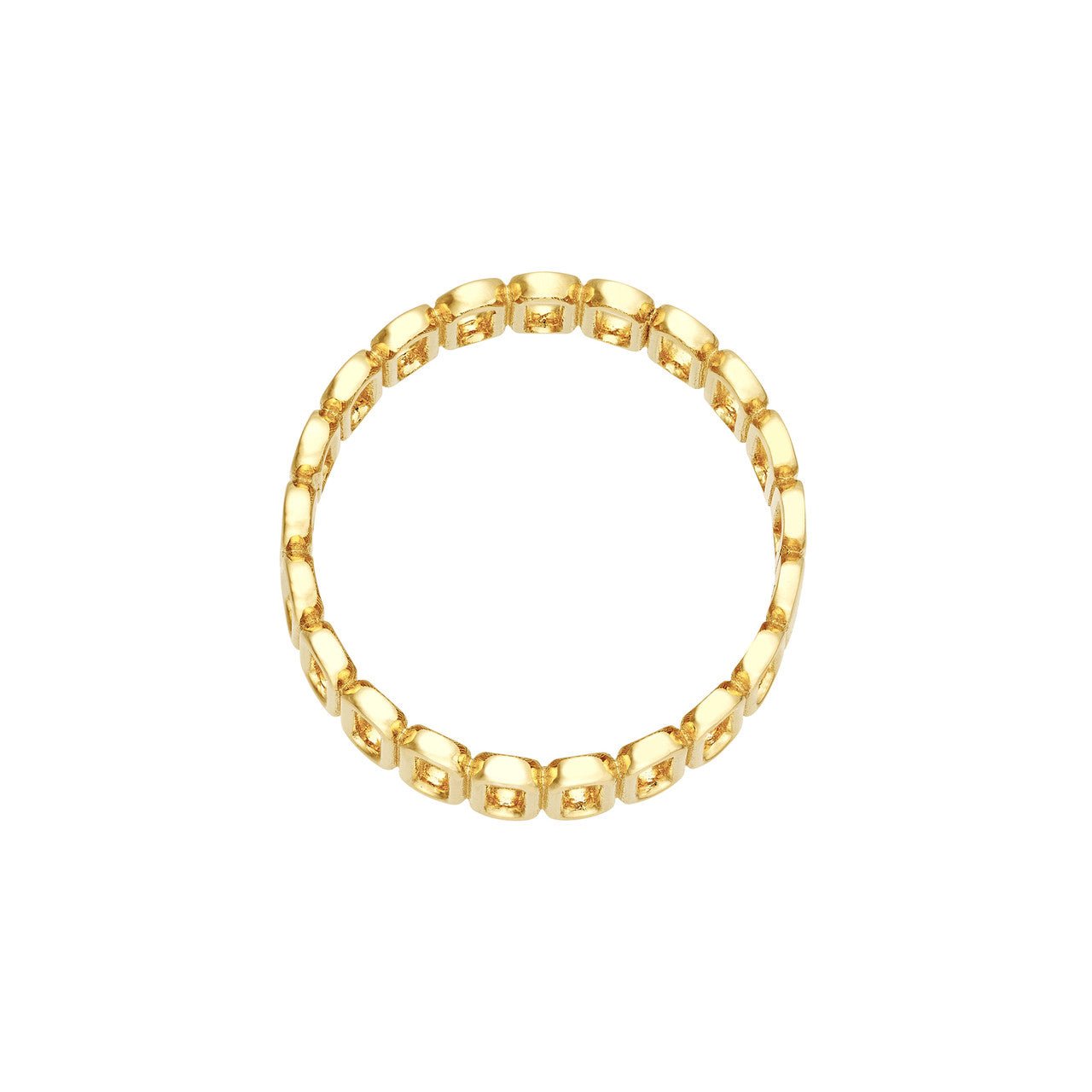 14kt yellow gold/side