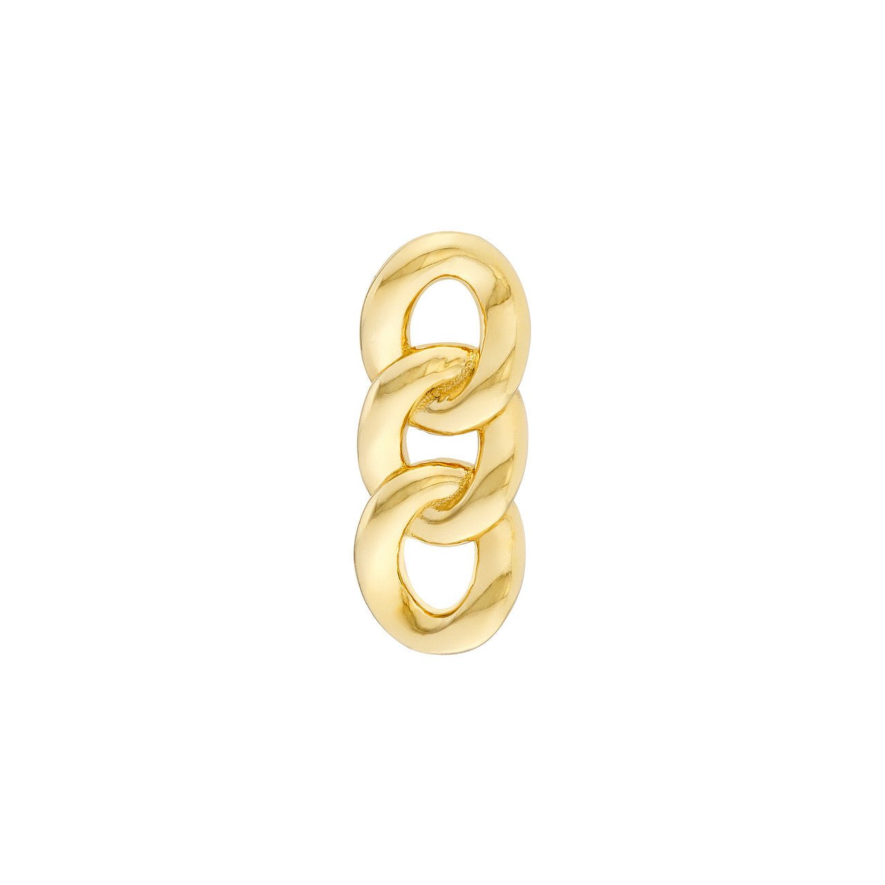 14kt yellow gold/front