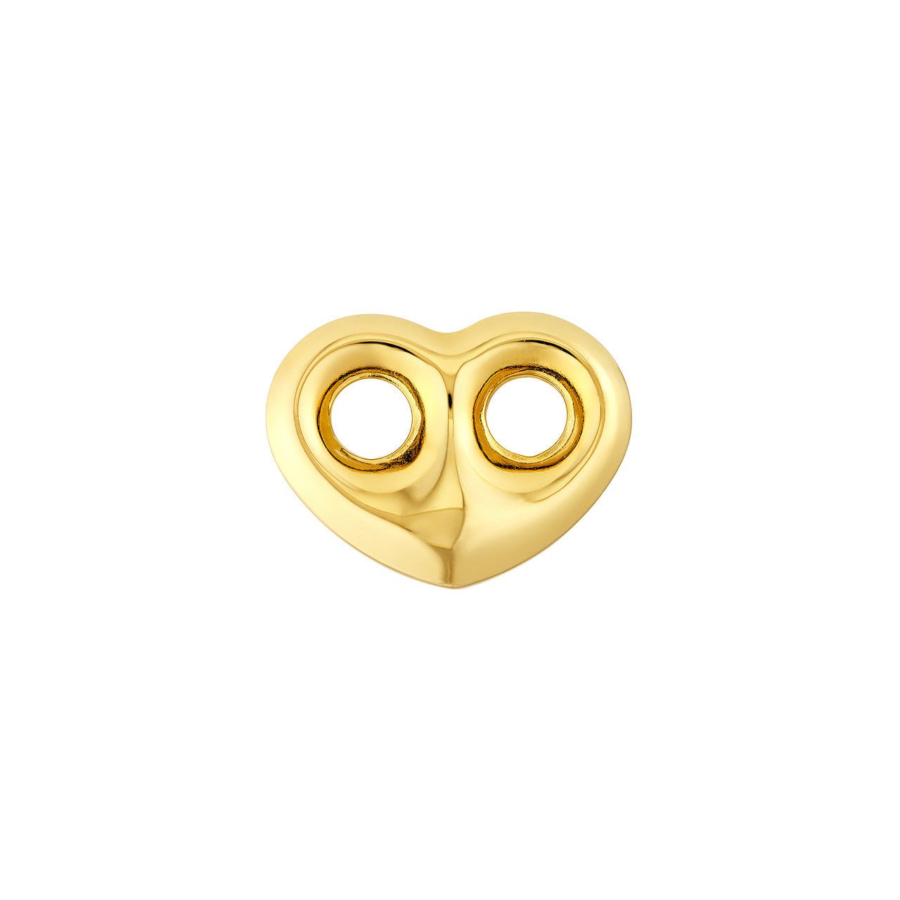 14kt yellow gold/front