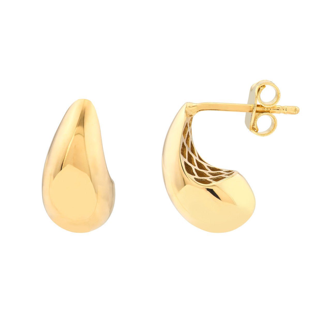 14kt yellow gold/top