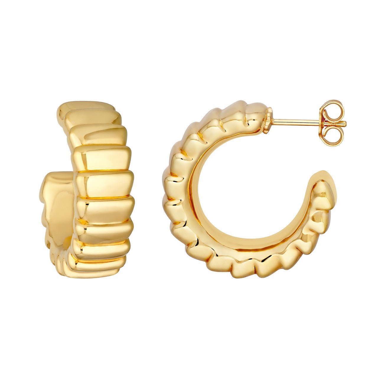 14kt yellow gold/top