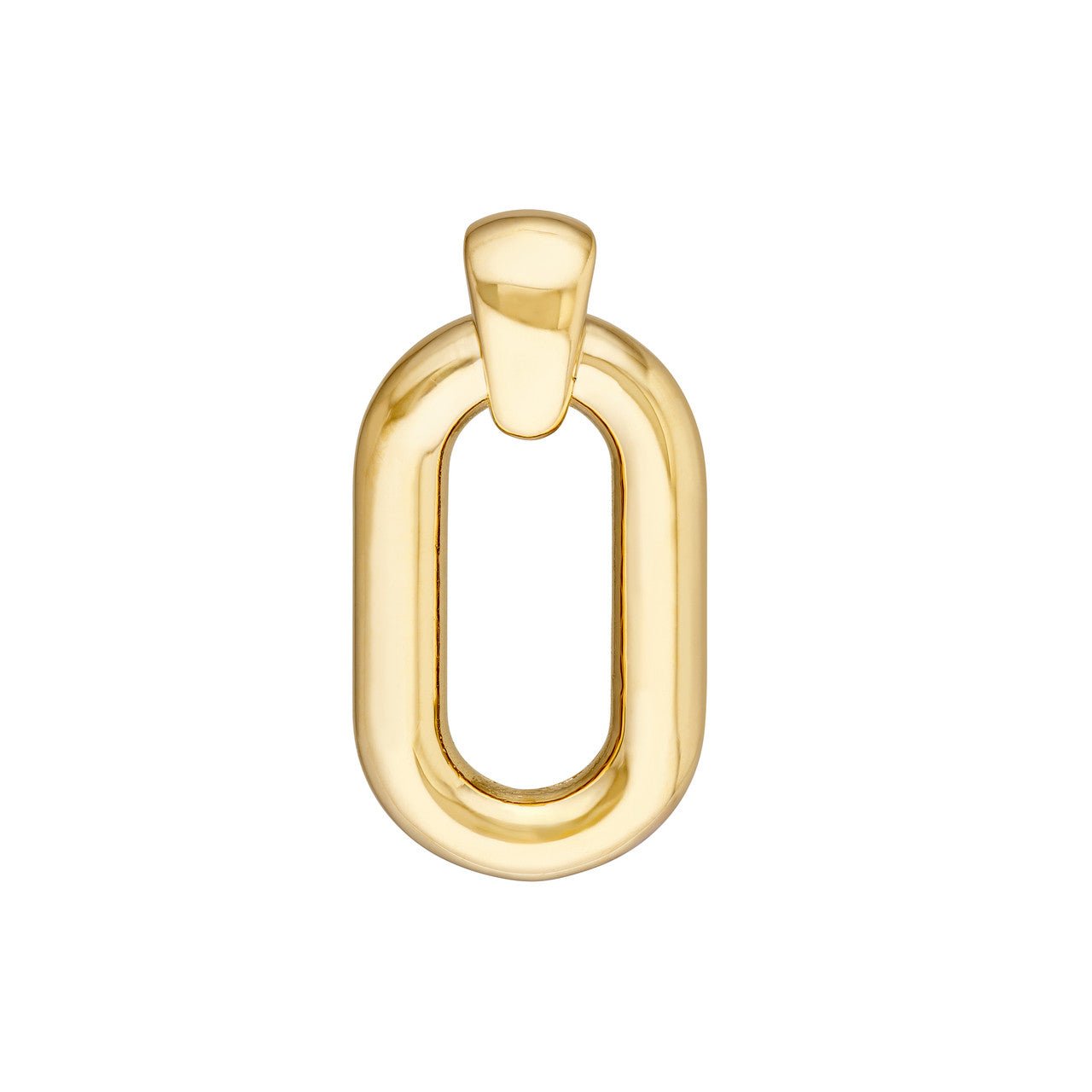 14kt yellow gold/front