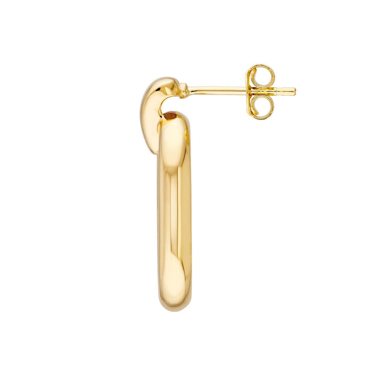 14kt yellow gold/side