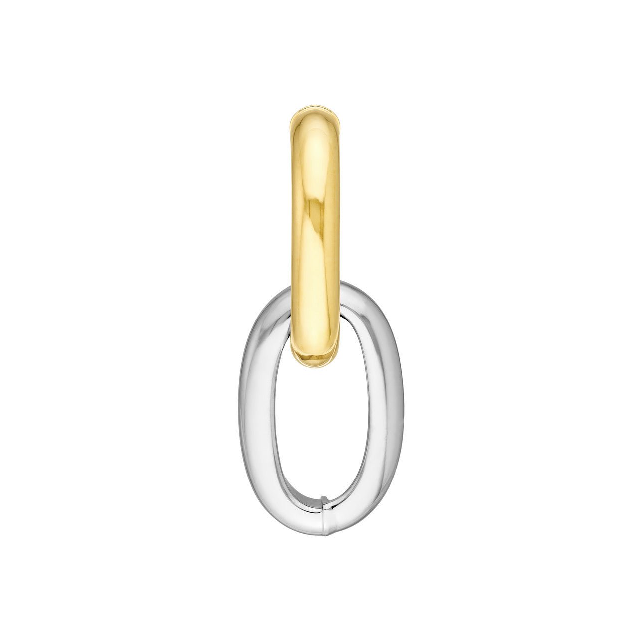 14kt Yellow Gold & 14kt White Gold/side