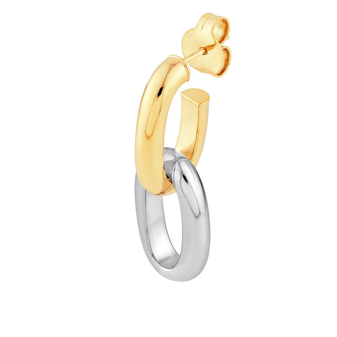 14kt Yellow Gold & 14kt White Gold/perspective