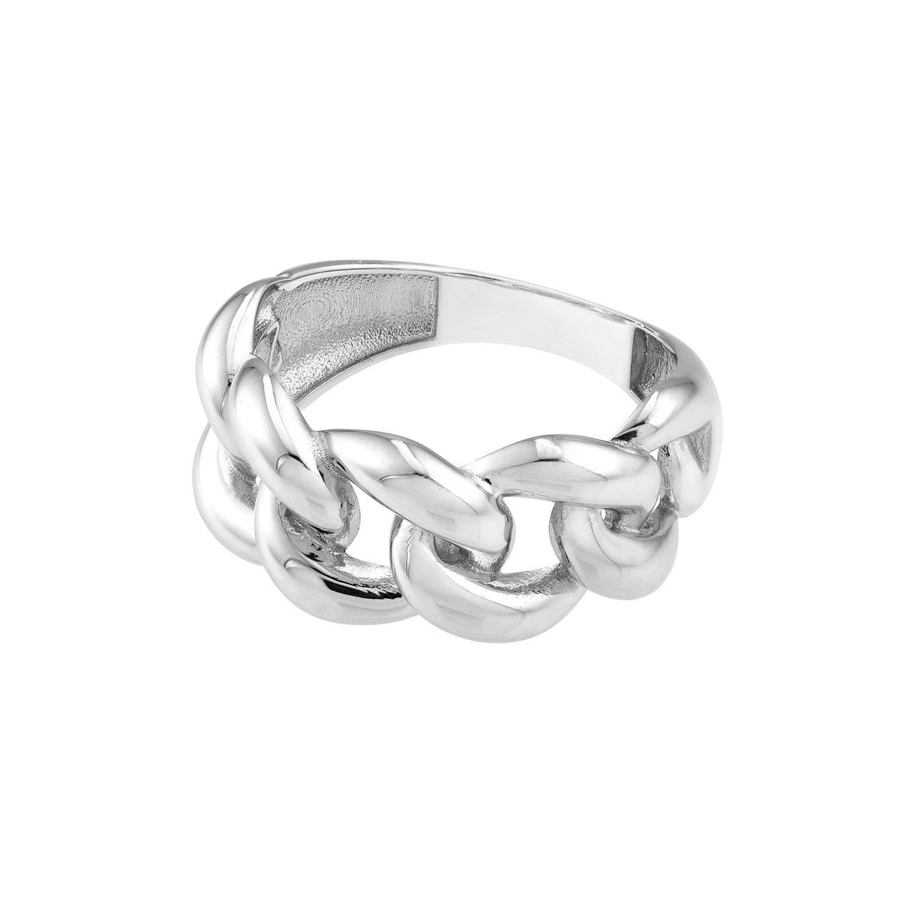 sterling silver/side