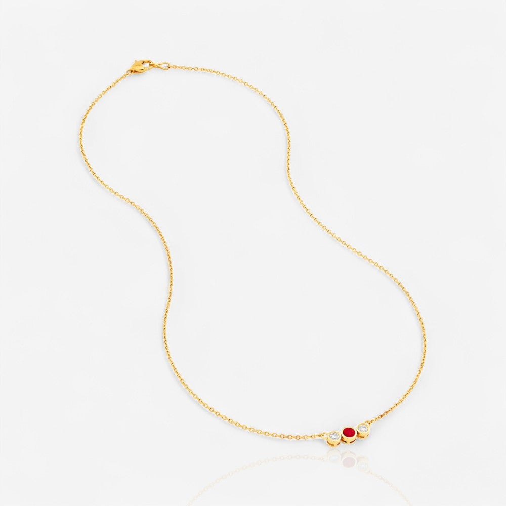 14kt yellow gold/0.44/side