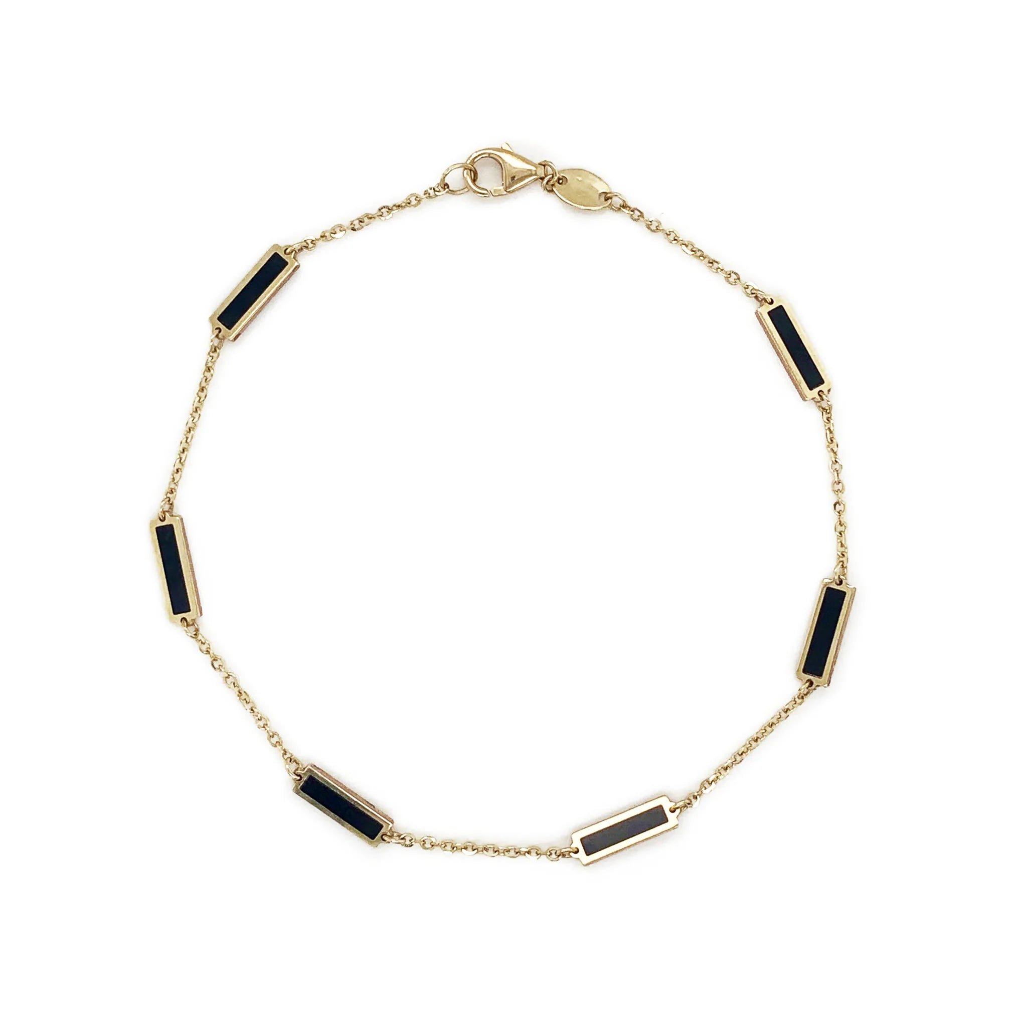 14kt yellow gold/top