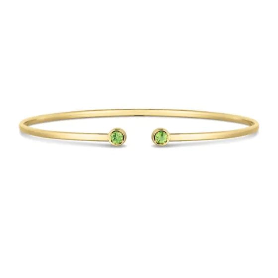 14kt yellow gold/top