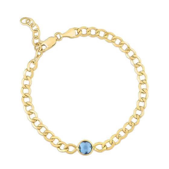 14kt yellow gold/top
