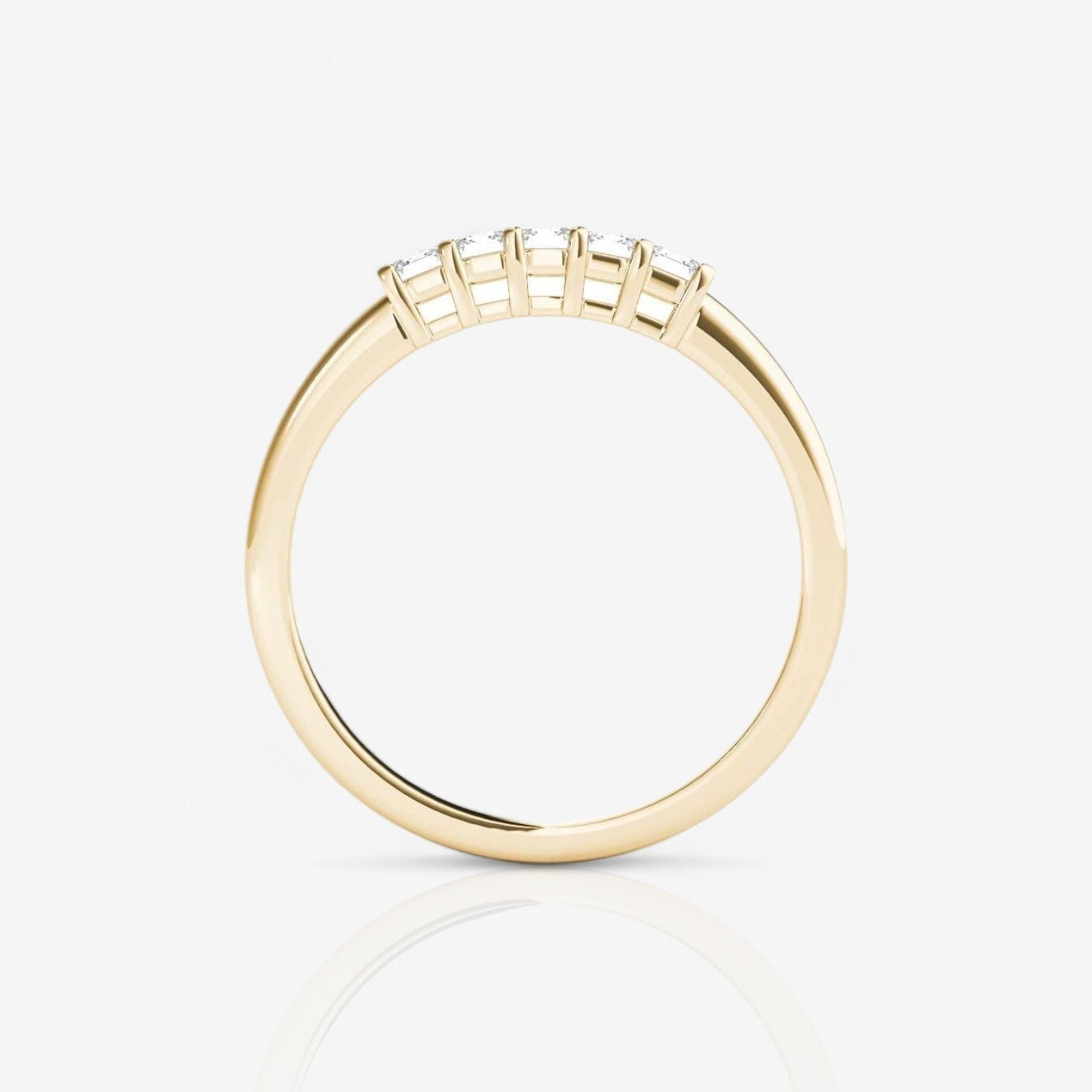 18kt yellow gold/0.50 CTW/front