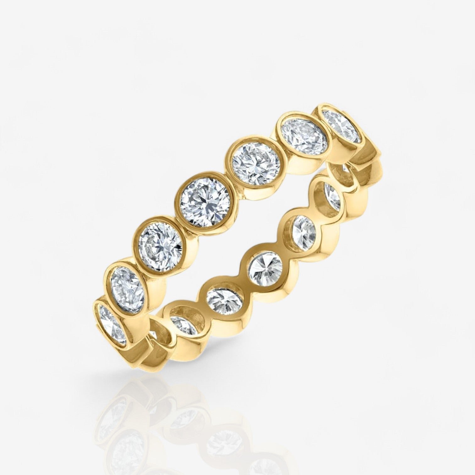 18kt yellow gold/2.00/3/3.5/4/4.5/5/5.5/6/6.5/7/7.5/8/8.5/9/9.5/10/front