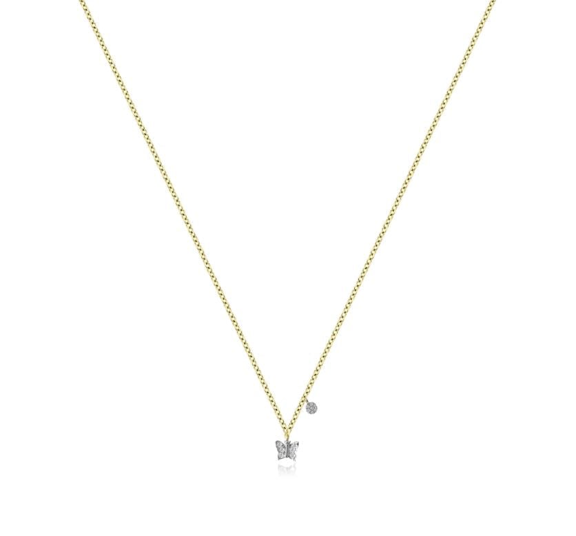 14kt yellow gold/front