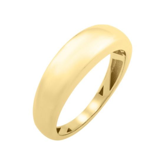 14kt yellow gold/front