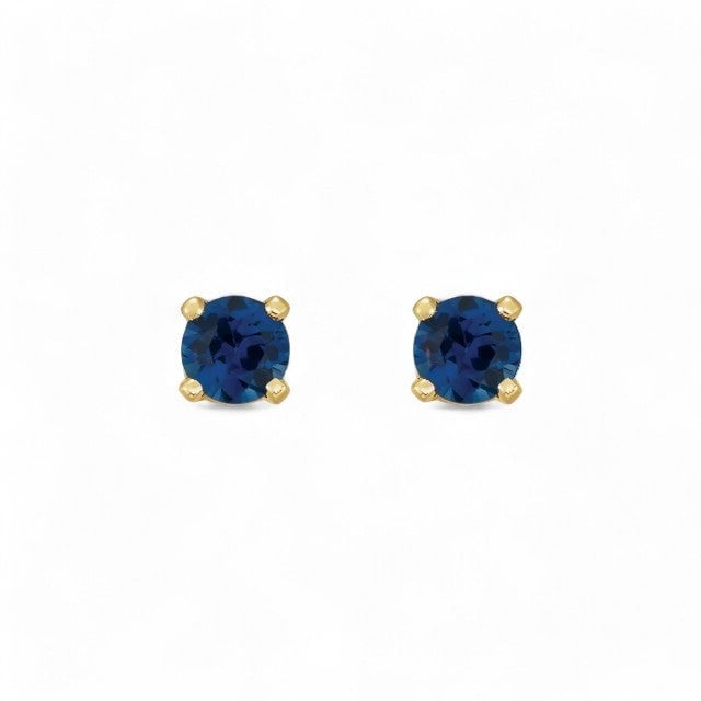 14kt yellow gold/September - Sapphire/top