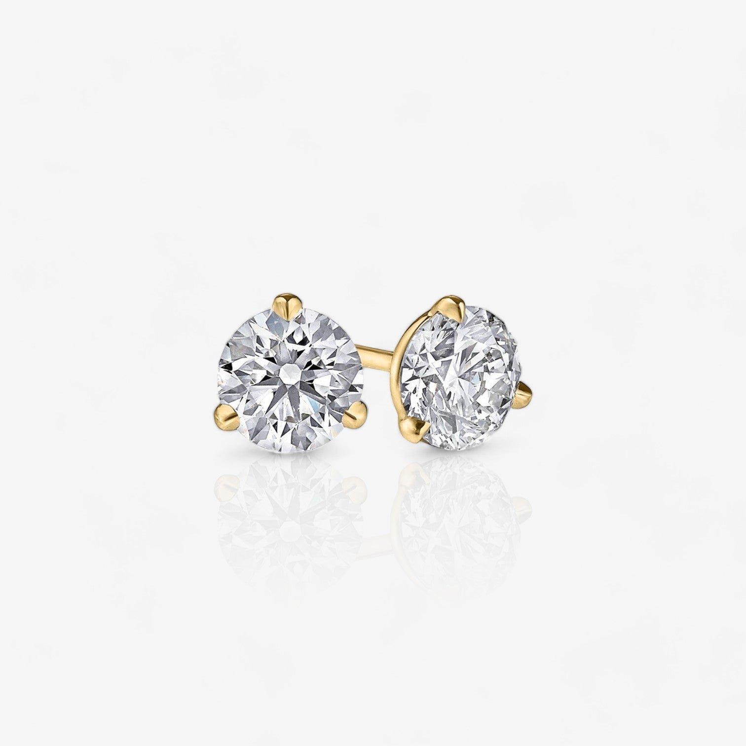 18kt yellow gold/push-back/screw-back/jumbo-back/guardian-back/top