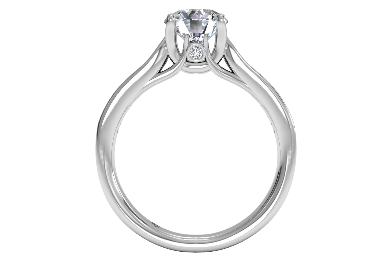 Platinum / Round / Front