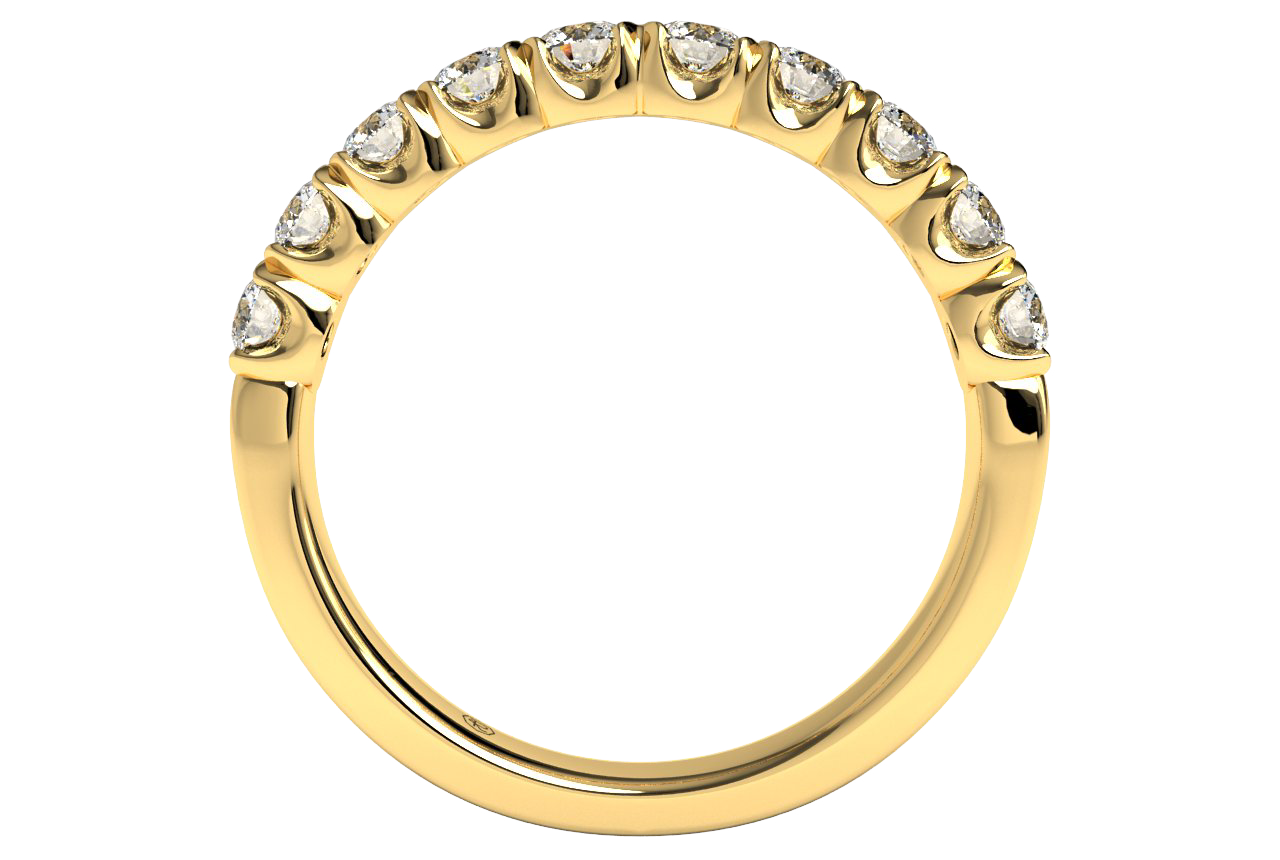 18kt Yellow Gold/front