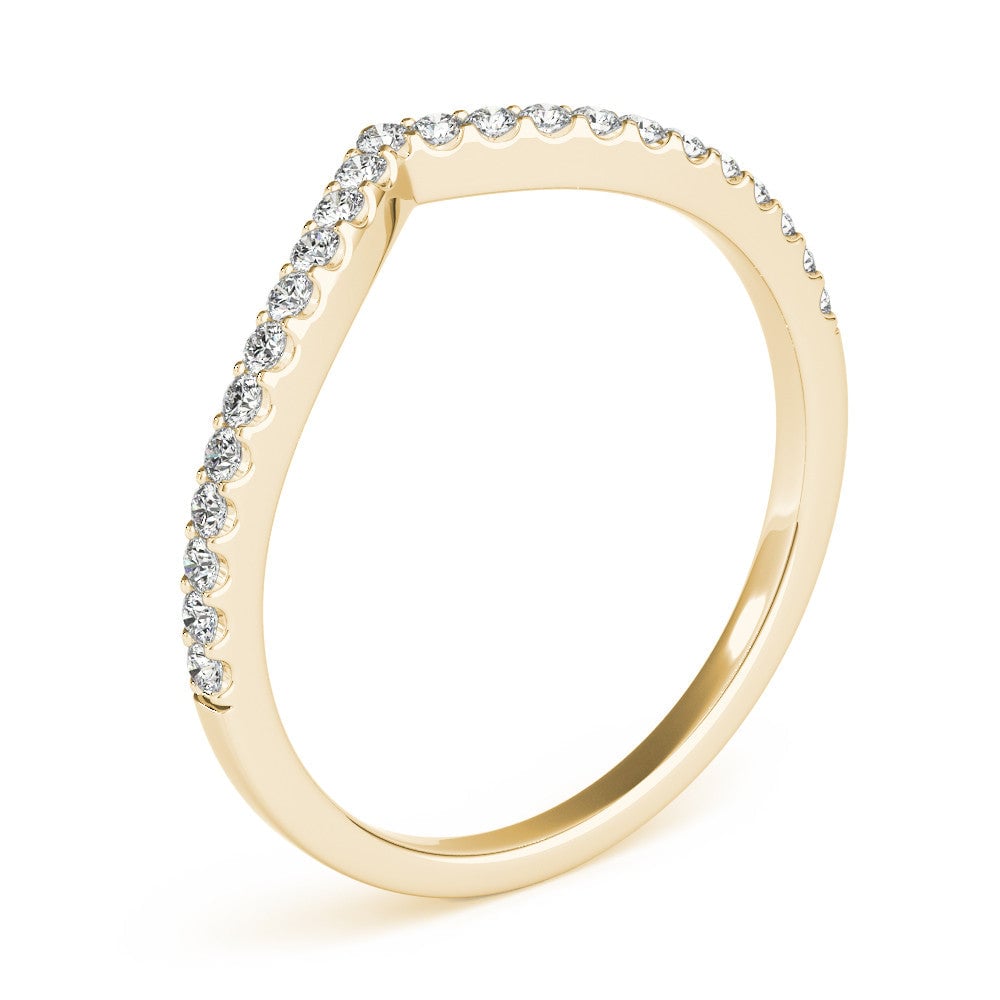 18kt yellow gold/earth grown/lab grown/side