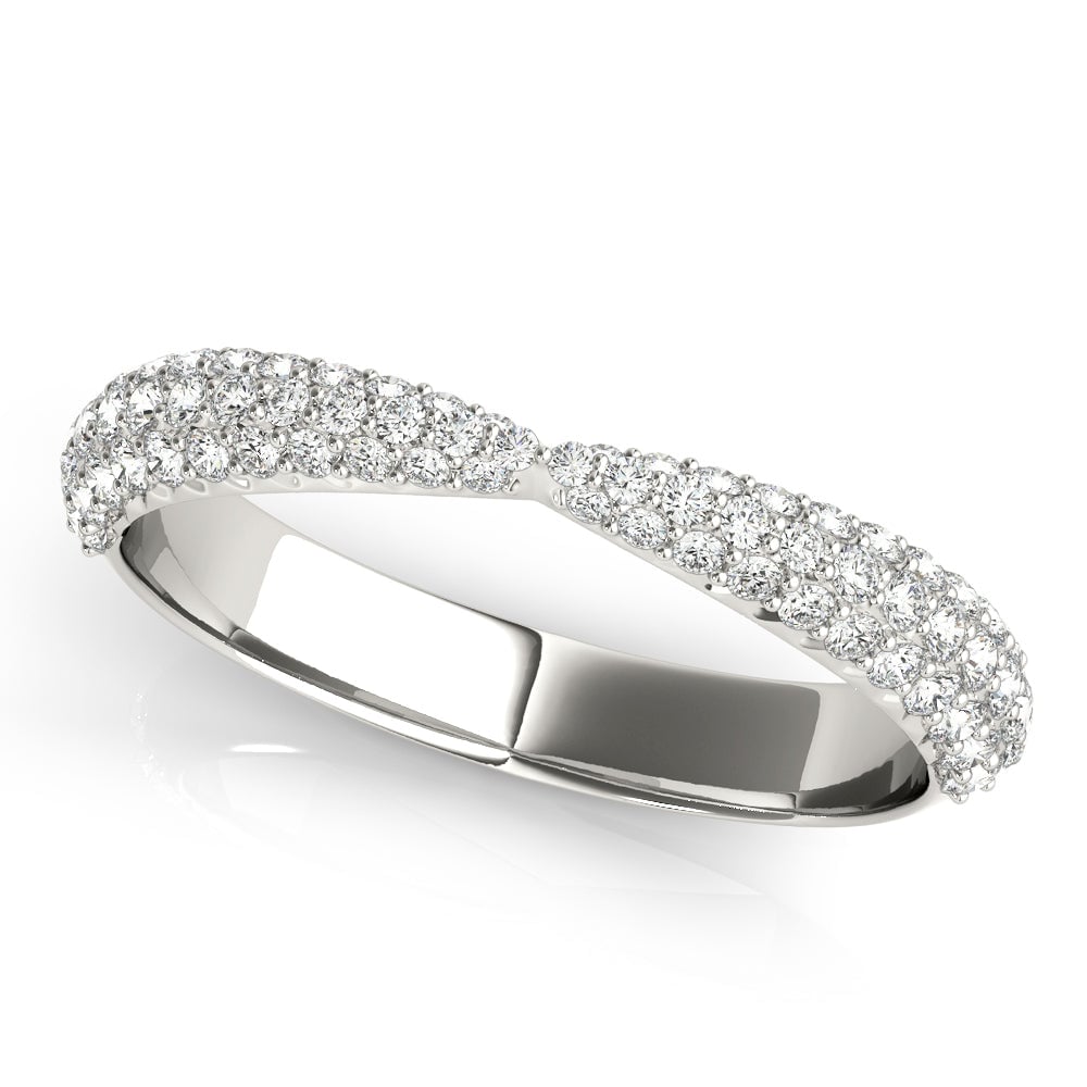 14kt white gold/18kt white gold/platinum/earth grown/lab grown/0.50 ctw/perspective