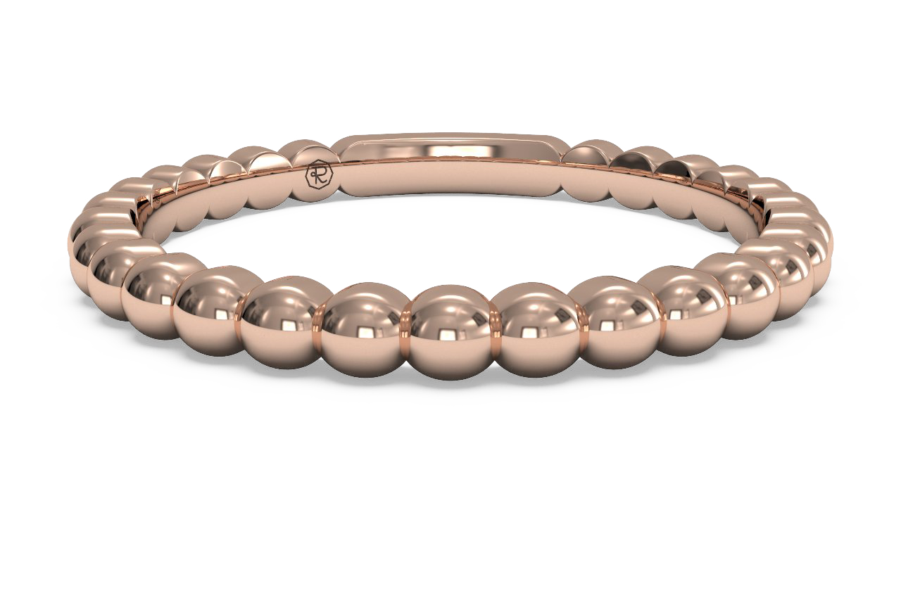 18kt rose gold/top