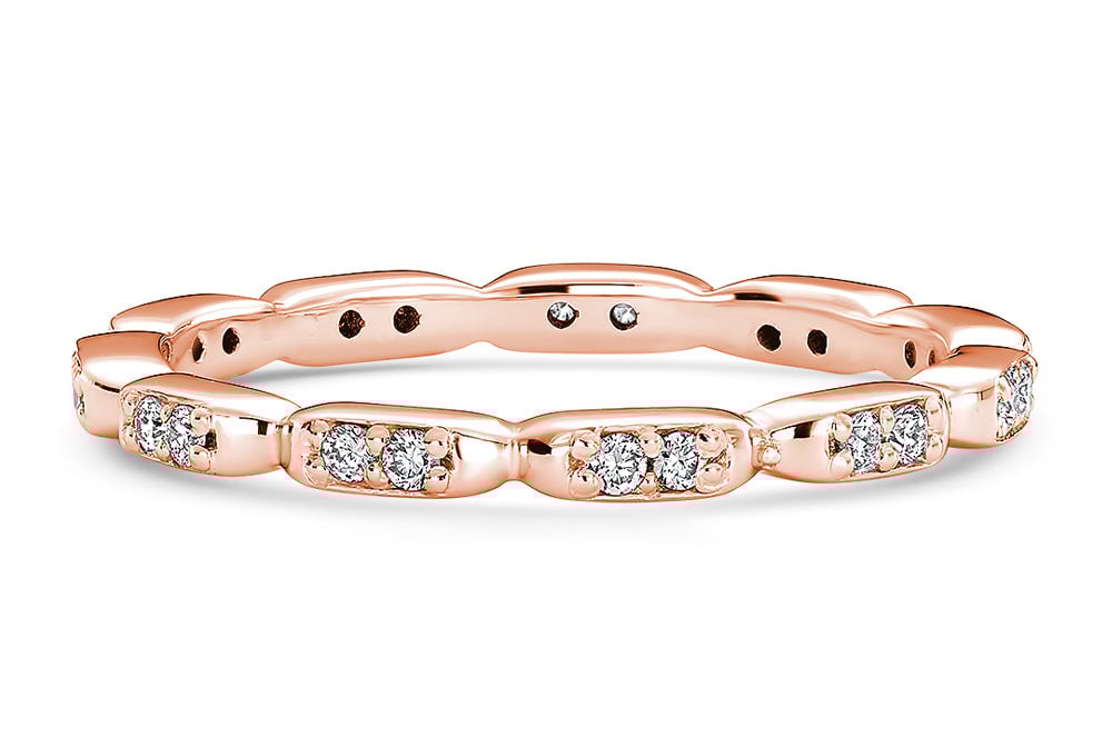 18kt rose gold/top