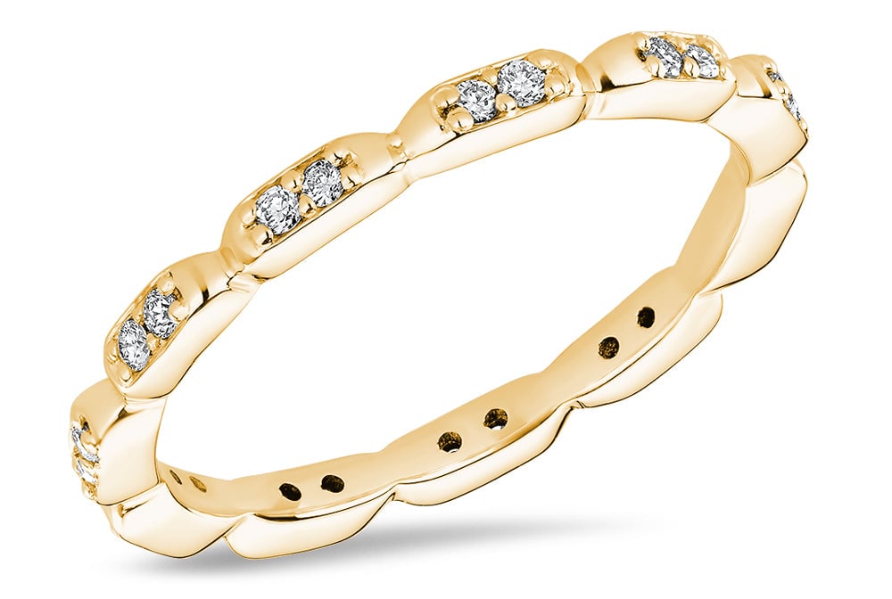 14kt yellow gold/perspective