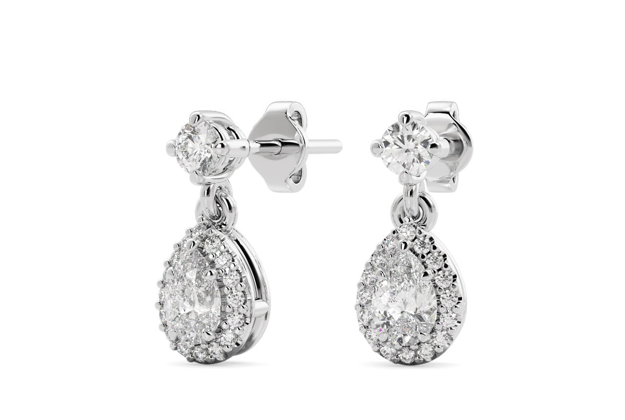 14kt white gold/18kt white gold/platinum/0.50 ctw/top