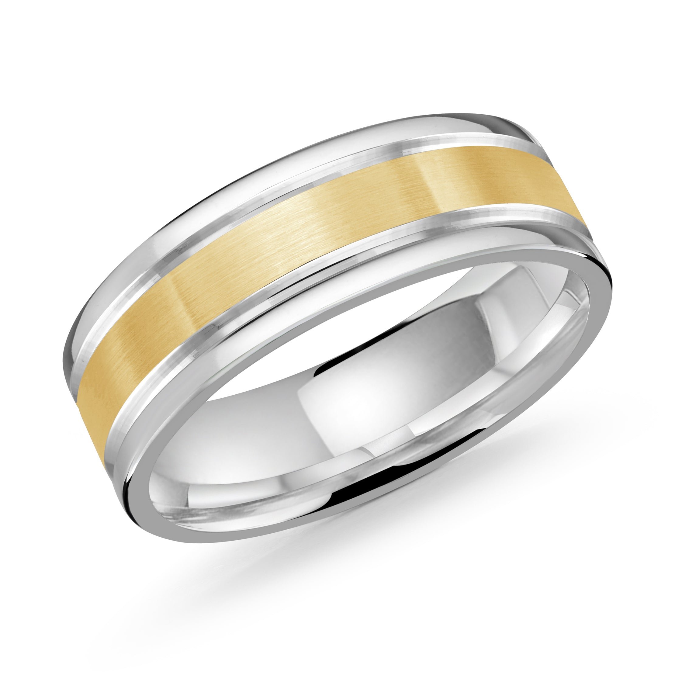 18kt White Gold/front