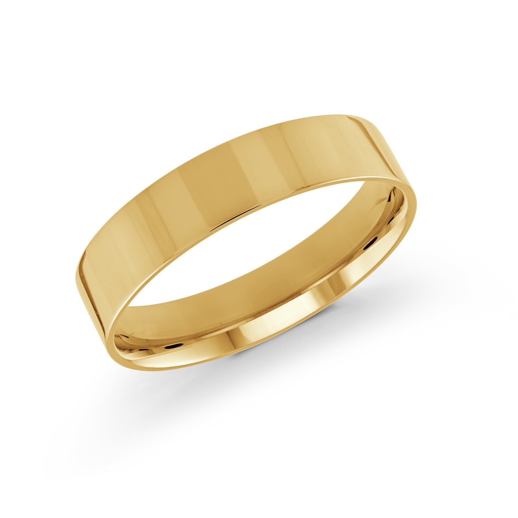 14kt Yellow Gold/5 mm/front