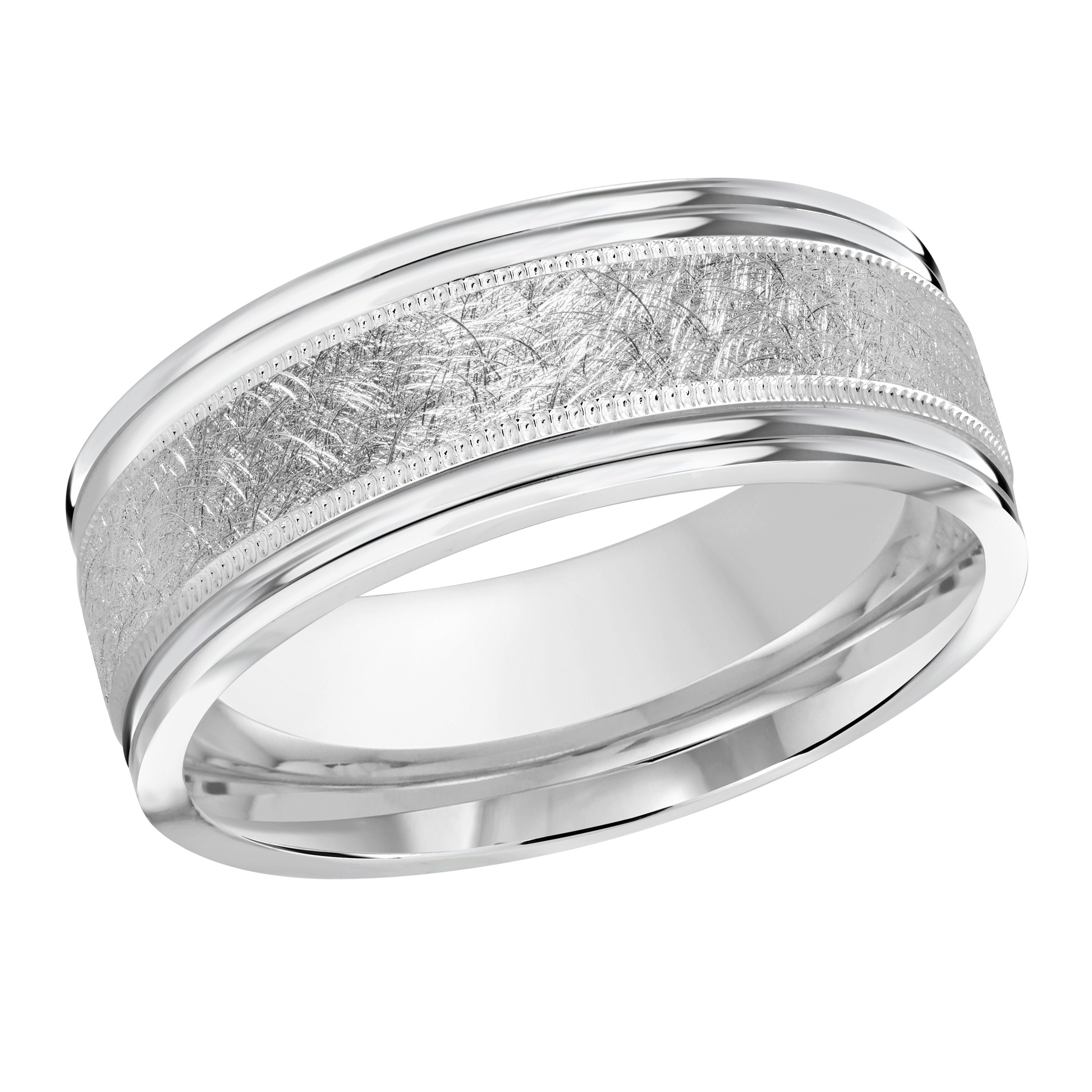 14kt White Gold/front