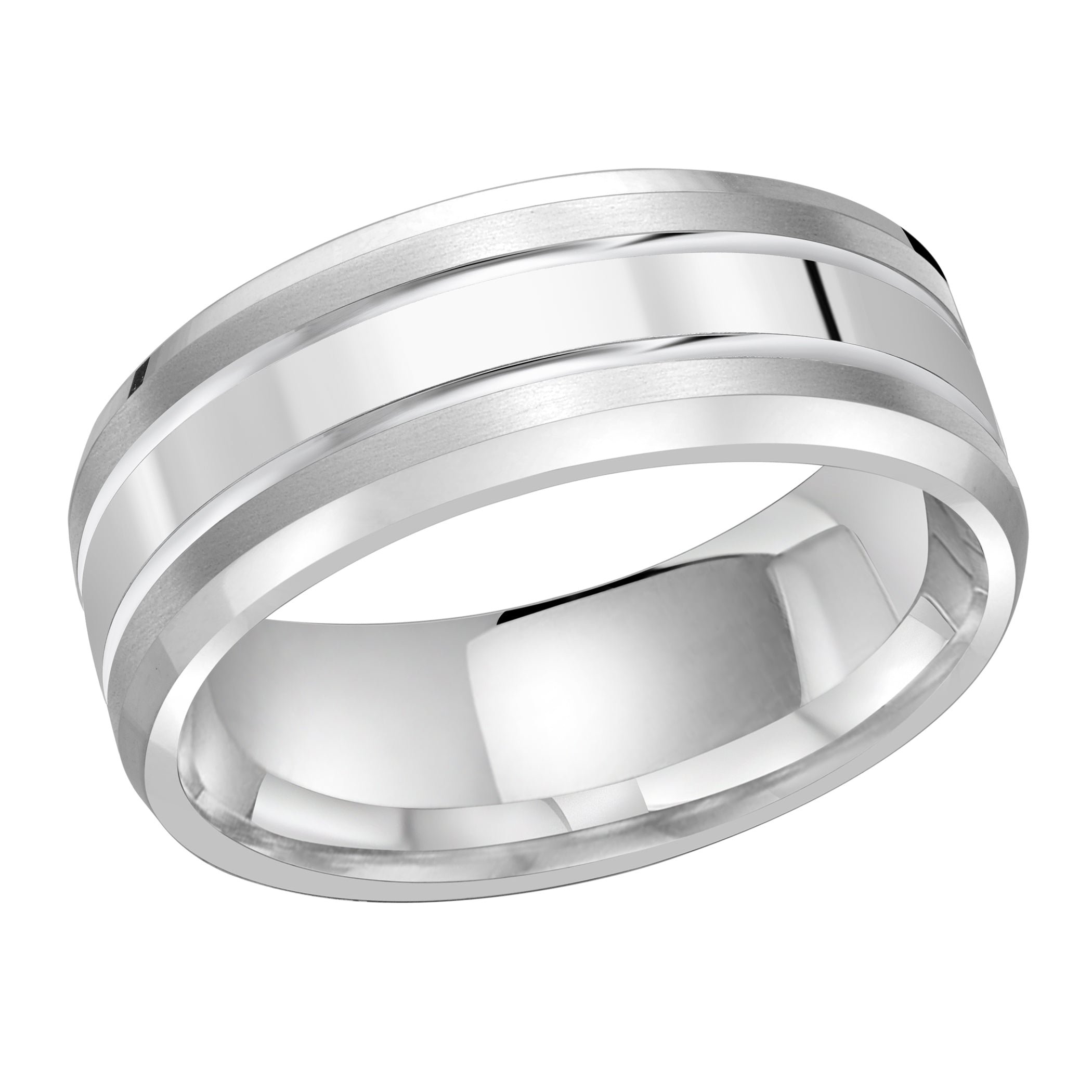 14kt White Gold/front