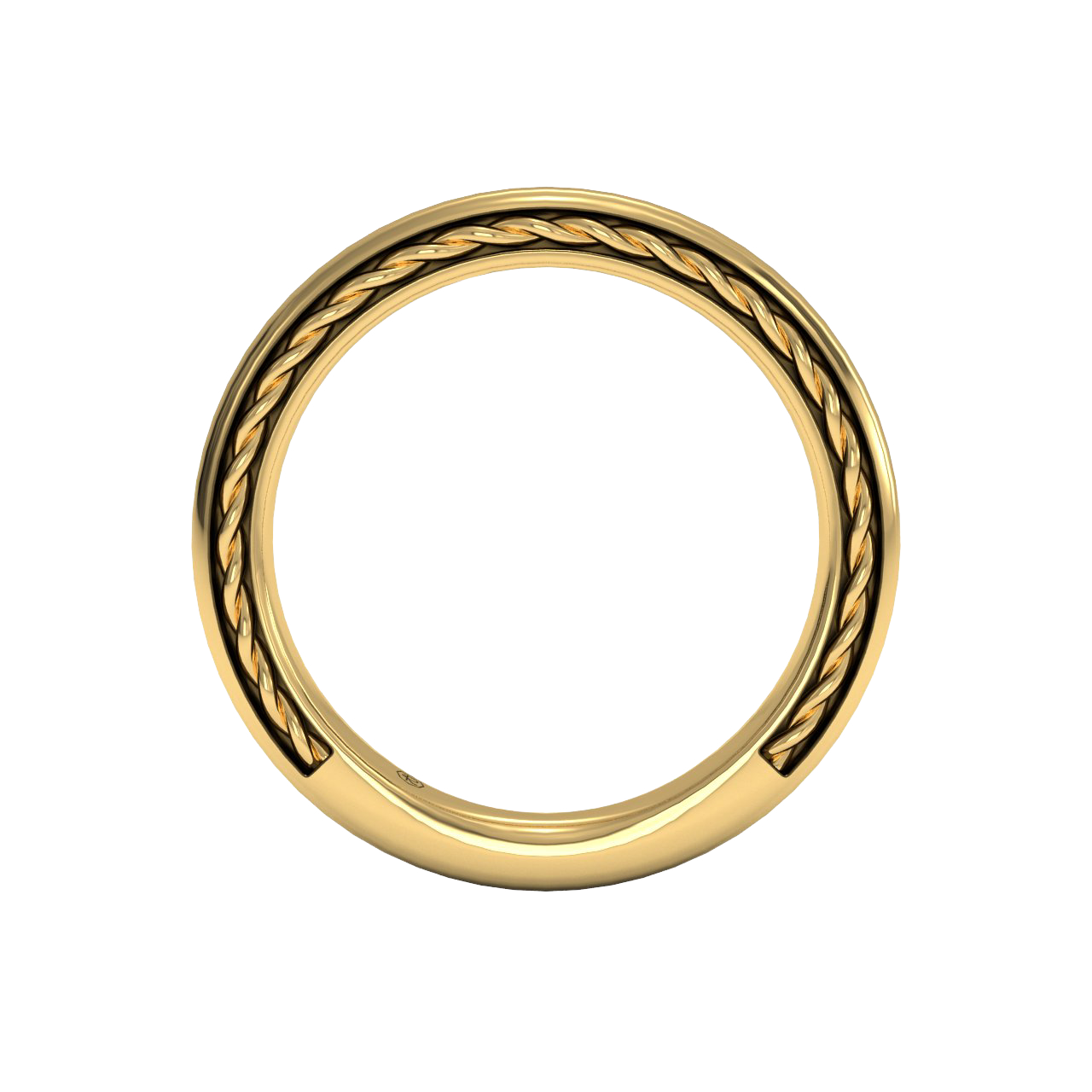 18kt Yellow Gold/front