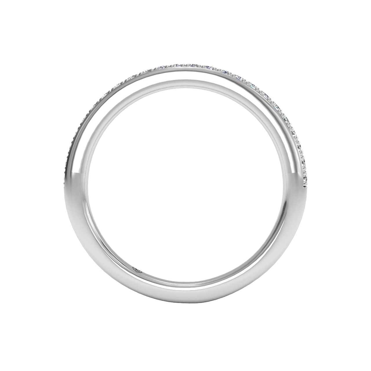 14kt White Gold/front