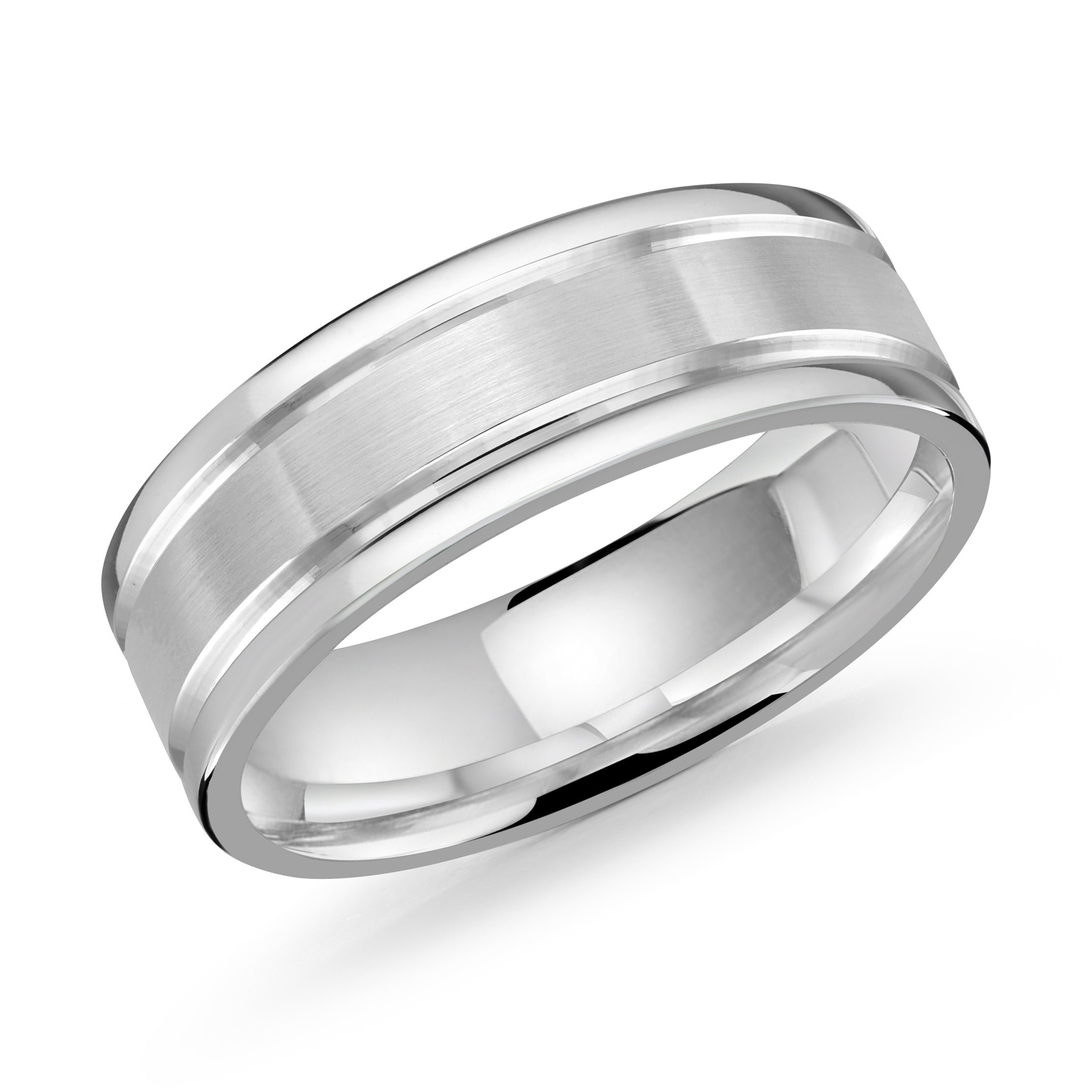 14kt White Gold/front